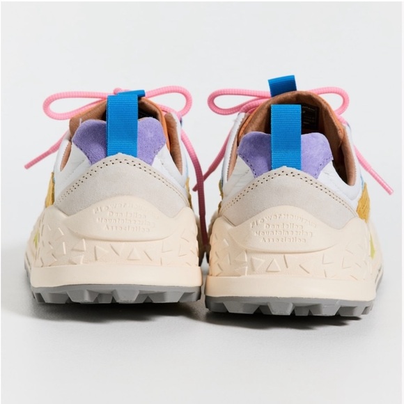 NWT Flower Mountain Washi Sneakers in Beige/White/Multi - Picture 5 of 16